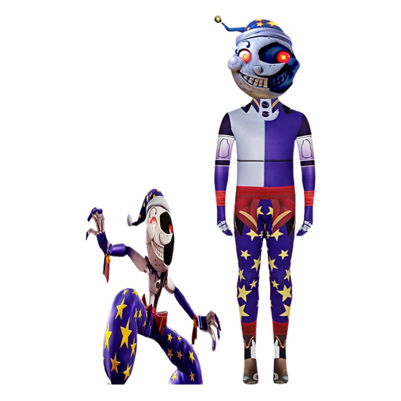 Halloween Sundrop Fnaf Luna Sol final Head Cosplay Siamés medias vulnerabilidad de seguridad