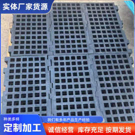 橡胶筛板矿用橡胶条缝筛板框架式橡胶筛网浇筑合成振动筛网板减震