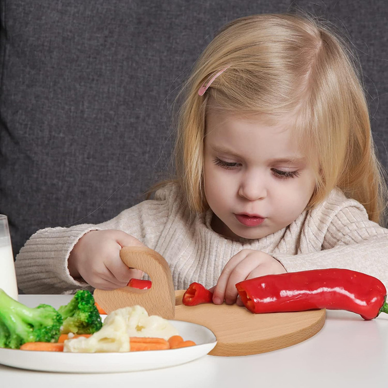 Junta de corte de madera para niños herramientas de cocina creativas multifuncionales tablero de fruta adorable oso pequeño tablero de corte