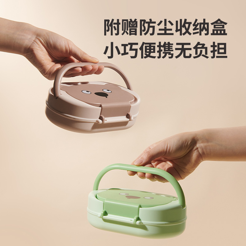 cepillo de botella de silicona herramienta de limpieza para bebés cepillo portátil especial para bebés barra de drenaje de almacenamiento conjunto de taza cepillo