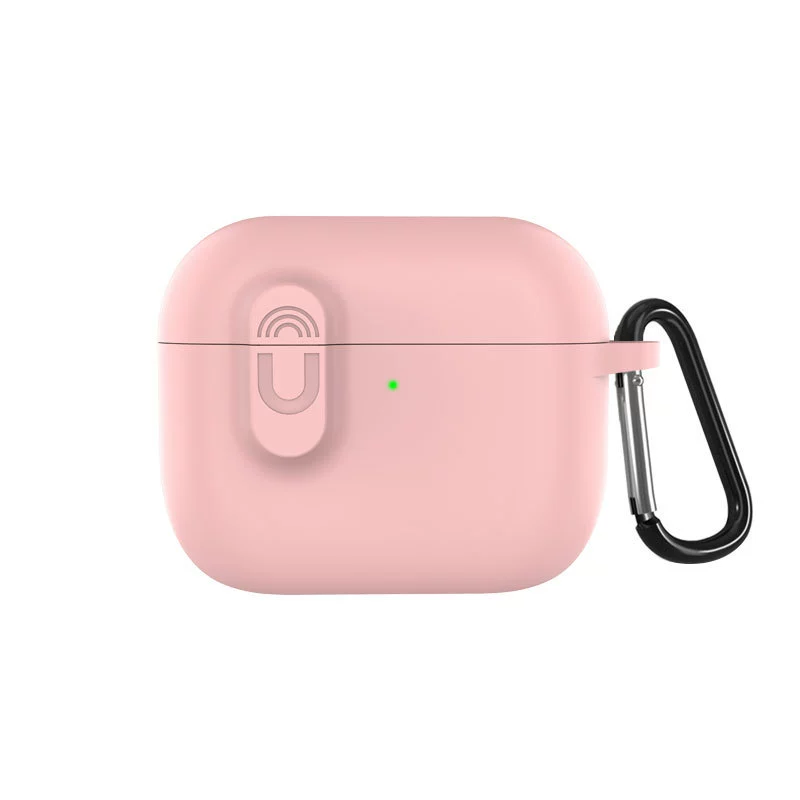 Apple, compatible silicone headphones, magnetic protective case