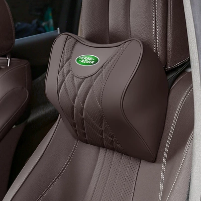 Range Rover Evoque Sport Velar Headrest Lumbar Support Seat Cushion Universal for All Seasons Neck and Lumbar Support Seat Pad Accessories (Car roof lining) - 1-land-rover-headrest-mocha-brown