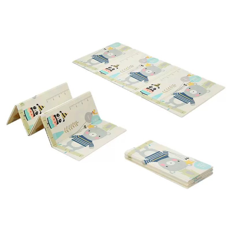 Cojín de raspaje plegable para bebés grueso cojín de raspaje cojín de piso para bebés en la sala de estar sin olor