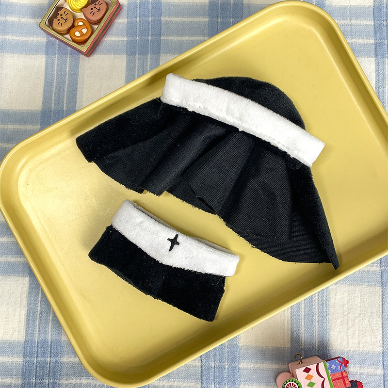 萌え綿の人形は高颜値の子供服のアイデアを着て人形の服を着てかわいい頭のカバーを飾っています|undefined