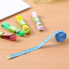 1.5m soft ruler wholesale multi-functional plastic mini sewing measurements waist and bust children's measuring tape