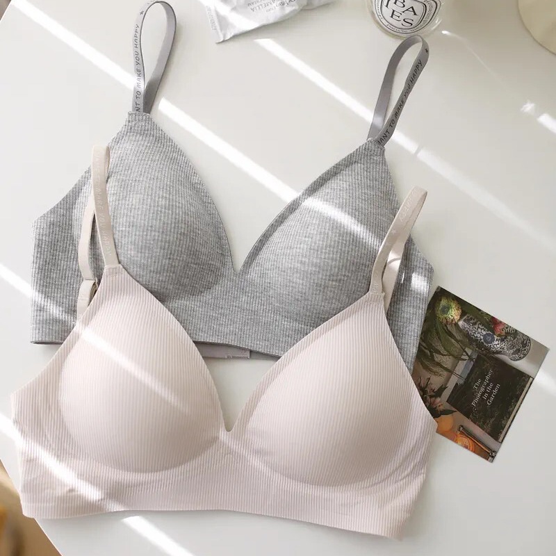 Externated Chest Underwear Women's Small Chest Gather-up Large Adjustable Corset Beautiful Back Non-marking Steel Ring-free Bra Large Chest-showing Bra