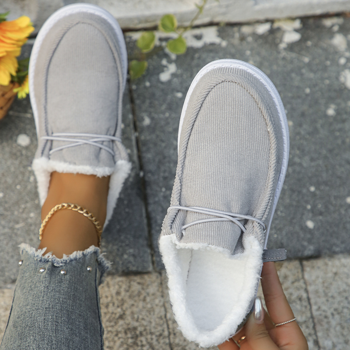 Warm Women's Winter Snow Boots With Fleece Lining And Thick Sole_voghion.com