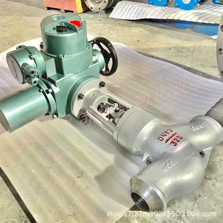 Паровой электрический запорный клапан высокого давления J961Y-200/250C DN100 цементированный цементированный сварочный клапан станции
