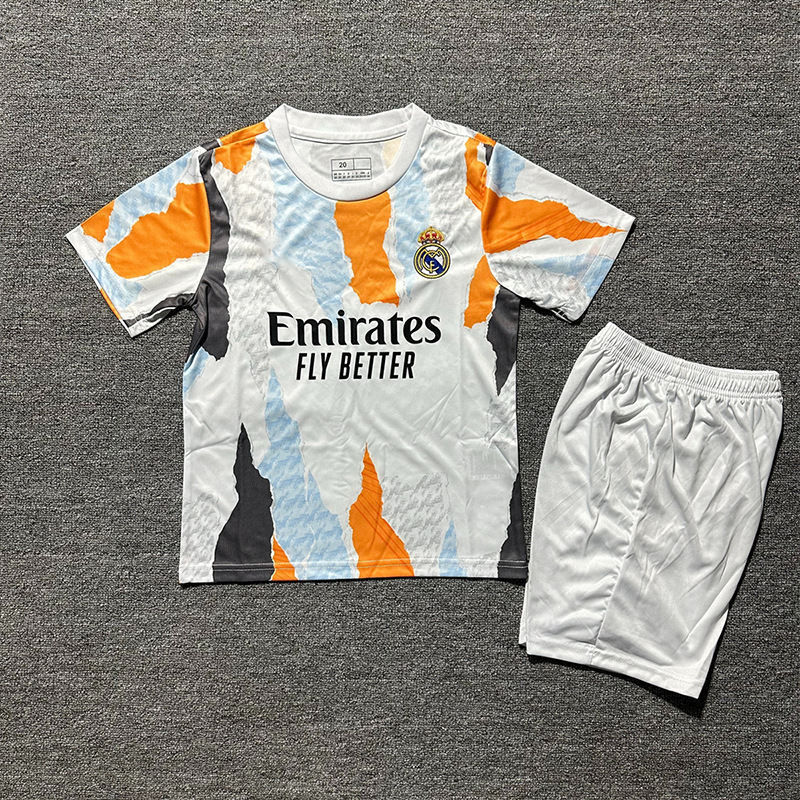 2526西甲联赛皇家马德里巴塞贝蒂斯soccer jerseys球迷版儿童套装|undefined