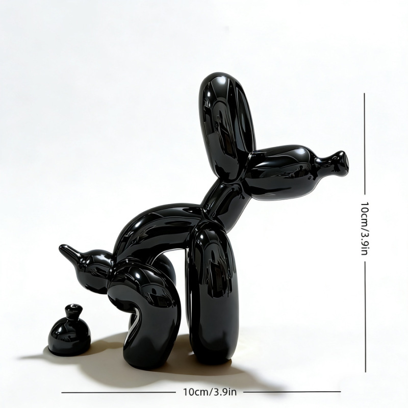 Cross-Border Popular Small Decorative Items: Balloon Dog Sculptures with Excellent Quality, Can Be Labeled on Behalf of the Buyer, Can Be Changed in Color, and Can Be Inquired about for Collaborative Pricing