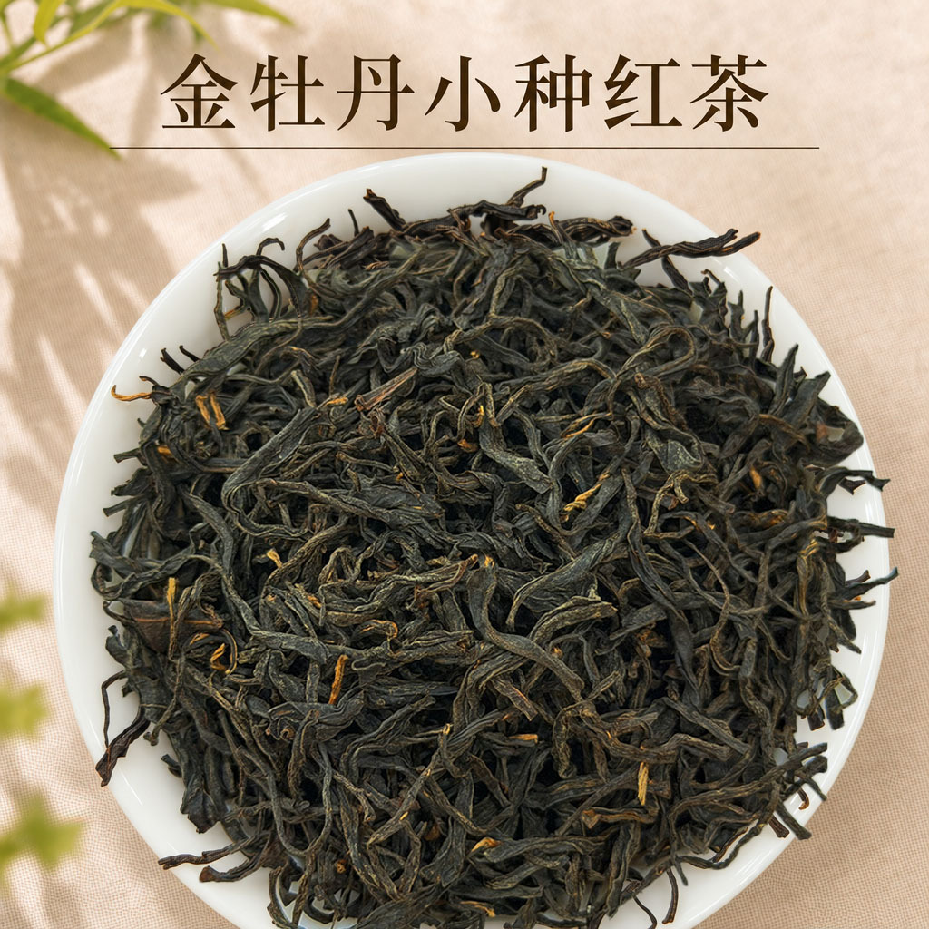 春茶明前金牡丹小种红茶正山小种野生红茶金牡丹茶叶自己喝金骏眉