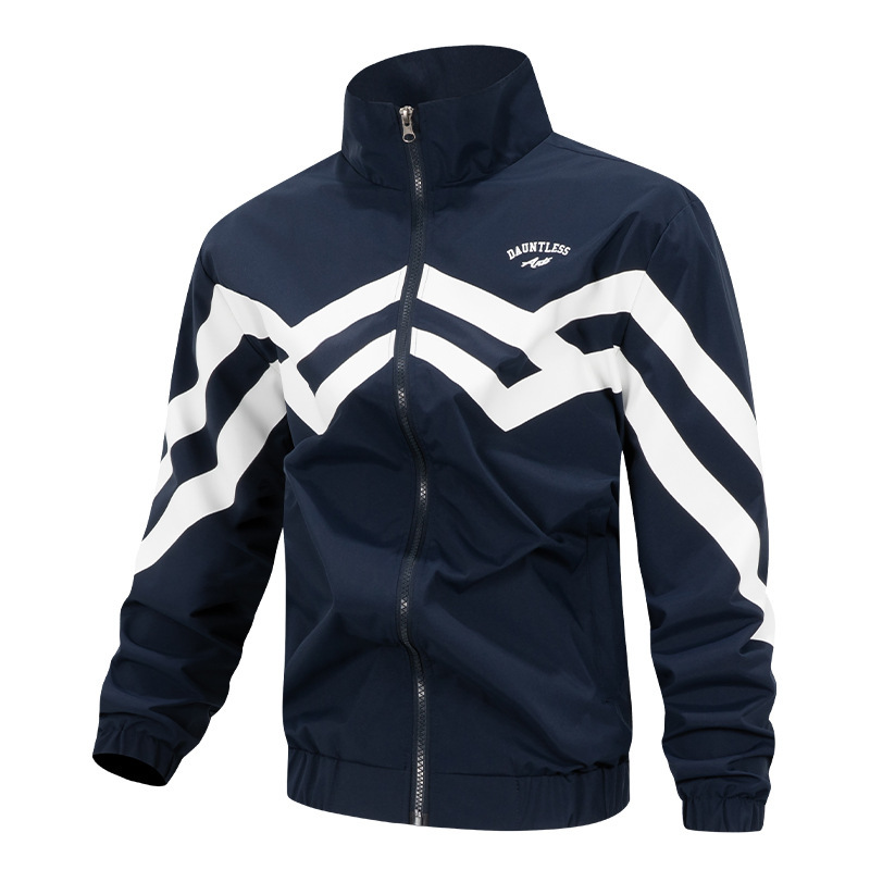 Men's Jacket Workwear Flight Suit Printed Top Cross-Border Sports Casual Soft Shell Windproof Outdoor Lightweight Men's Outerwear