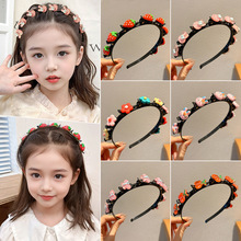 女童刘海碎发神器编发发箍儿童日常外戴头箍头饰小女孩不勒头发卡
