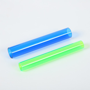 Green Blue Yellow Colorful Acrylic Tube Transparent Tube Plexiglass Tube Decorative Tube Source Factory Wholesale