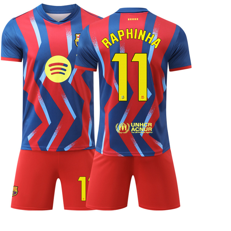 Conjunto de Uniforme de Fútbol N° 10 de Poliéster para Deporte y Fútbol