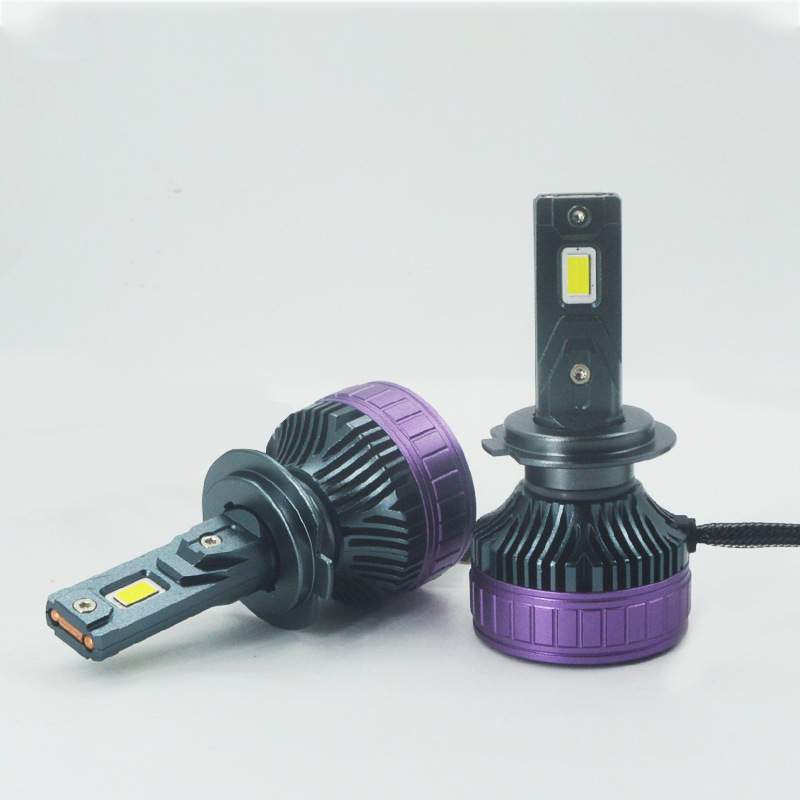 Doble tubo de cobre de alta potencia delantero LED H11H7900569012H3 luz alta y baja 3000K lámpara de luz dorada image 5