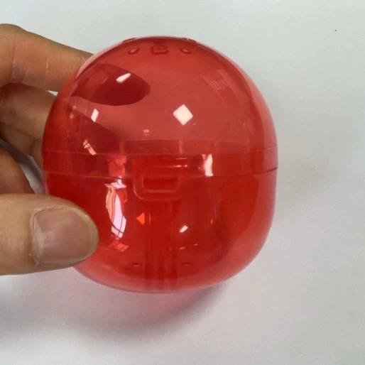 Готовая поставка, японская желтая новая 62*66 мм сиамская гашапон, полупрозрачная пластиковая яичная скорлупа из полипропилена, красочная подарочная коробка