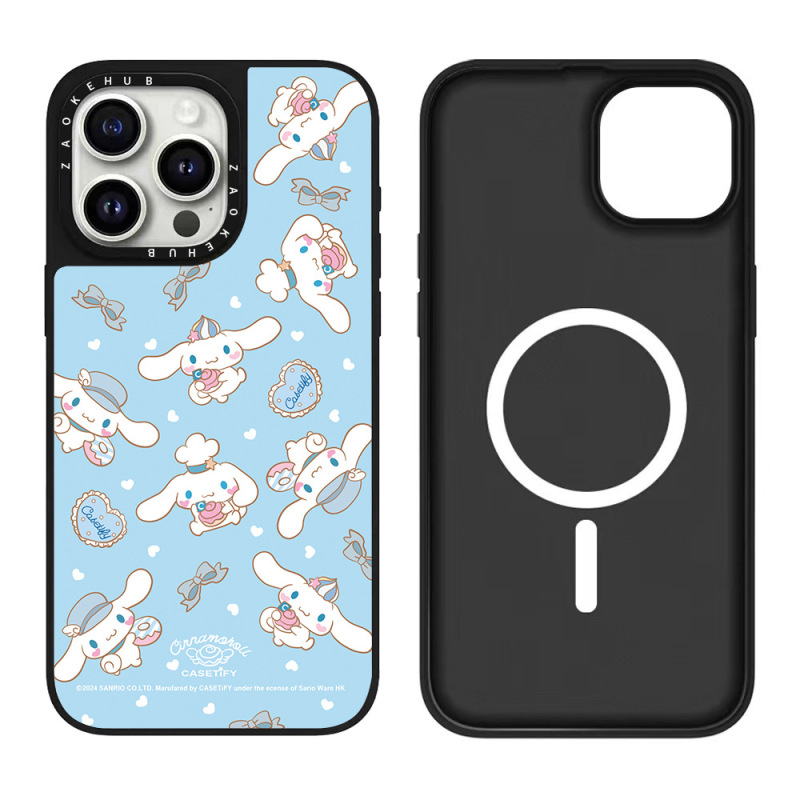 CASE サンリオ ビッグイヤードッグ シナモンドッグ 携帯電話ケース iPhone16ProMax Apple 15 携帯電話ケース 14 に適しています|undefined