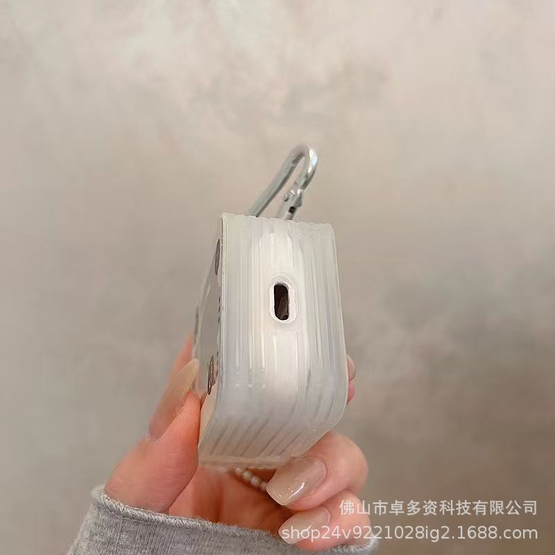 Airpods de gato de alta sensación de espejo pro3 generación cubierta de protección Bluetooth para auriculares de Apple 1 / 2 generación
