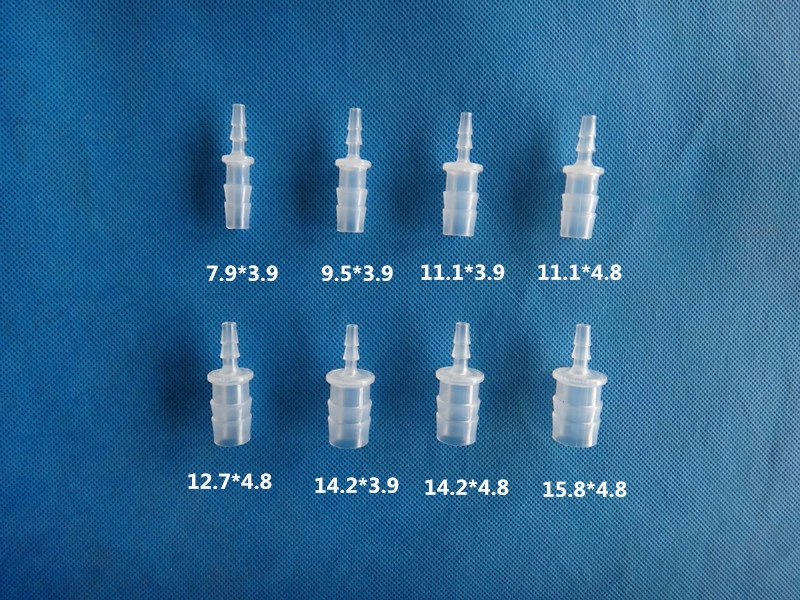 Пластиковый редуктор прямое соединение шланга редуктор прямая труба пагода головка ПП Двусторонняя труба
