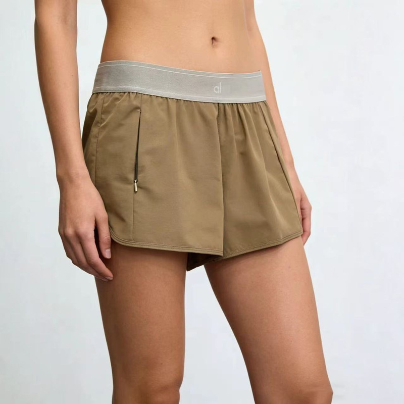 AL's new in-stock breathable sports shorts for women, casual yoga wear, loose-fitting running training quick-dry pants, fitness pants AL's new in-stock breathable sports shorts for women, casual yoga wear, loose-fitting running training quick-dry pants, fitness pants