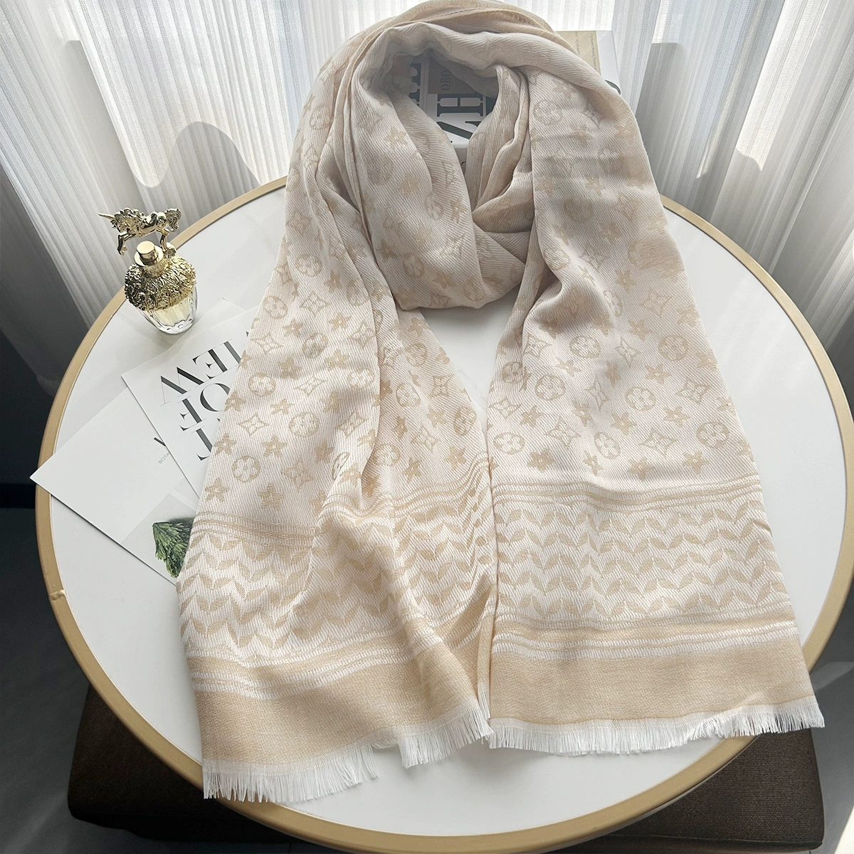 Arabic scarf, (Cross-border trading), flowered
