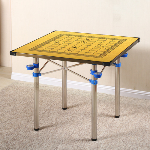 8KIJ折叠麻将桌家用手动简易小型棋牌桌麻雀餐桌可便携手搓麻将机