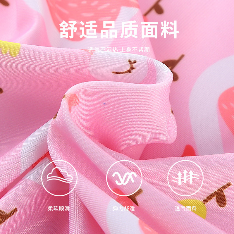 Traje de baño mono de los niños protección solar traje de surf bebé coreano dibujos animados niños traje de baño de vacaciones