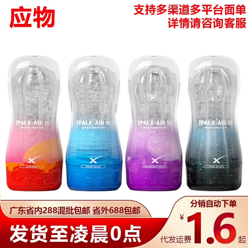 Roselex Rainbow Aircraft Cup Iii Generation Convex Thread Air Sucking Male Masturbator Sex Products