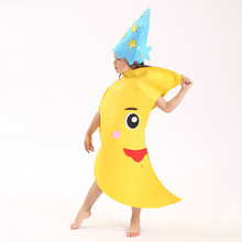 儿童节水果服演出道具天气预报太阳星星表演蔬菜幼儿园节目演出服