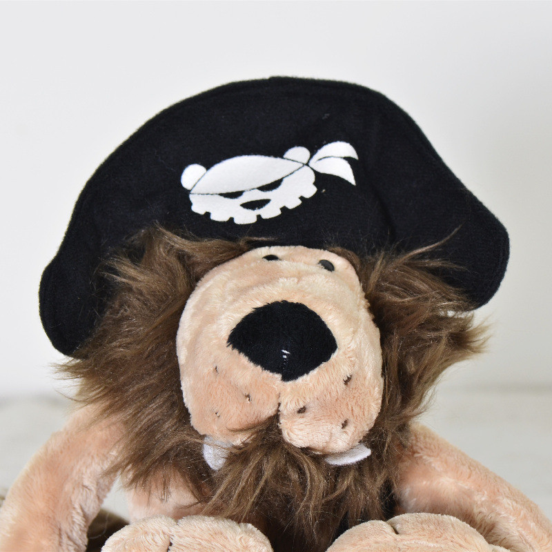 Comercio exterior selva animal pirata León muñeca niños muñeca juguete de peluche garra máquina muñeca transfronteriza al por mayor