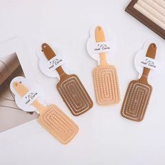 コーム、リブコーム、ふわふわリブコーム、家庭用帯電防止マッサージコーム、かわいい漫画のポータブルクリーニングコーム