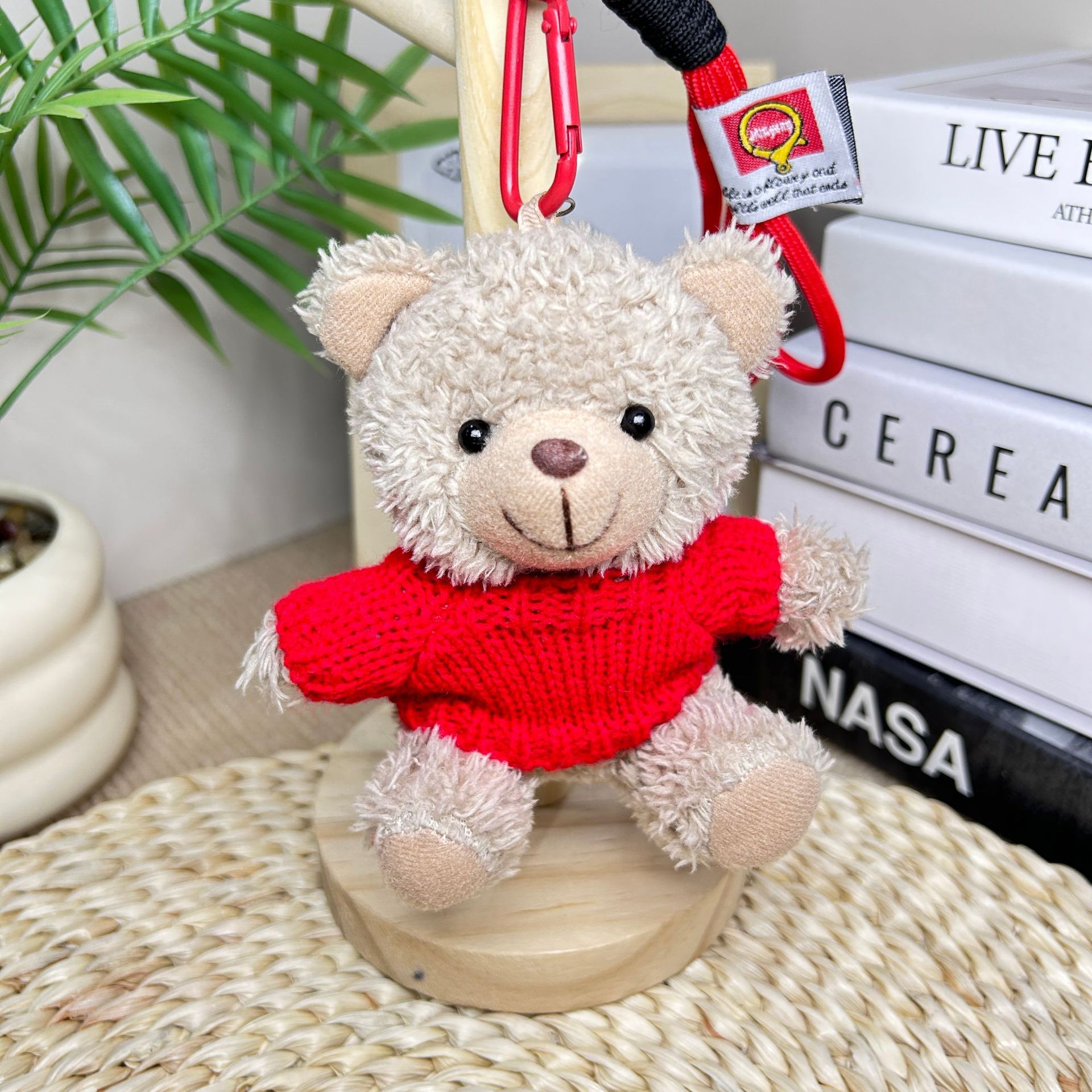 Colgante camiseta Teddy Bear muñeca Teddy Bear muñeca juguetes de peluche temporada de graduación logotipo corporativo regalo muñeca tela
