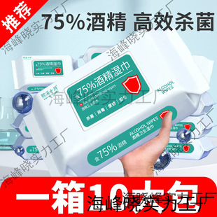 75% Alcohol Wipes for Students and Children, Disinfectant Wet Wipes, Household Wet Wipes, Large Pack Special Offer, Sterilization and Disinfection