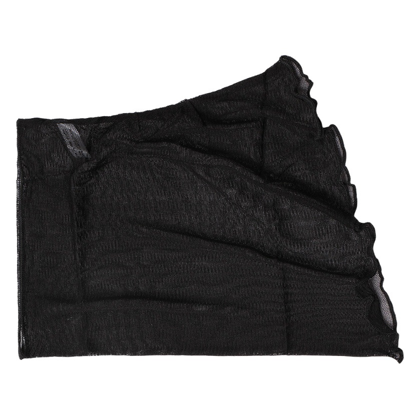 Factory Direct Supply Mesh Silk Scarf Rolled Edge Pure Color Versatile Silk Scarf 100% Mulberry Silk Neck Cover Thin Pleated 1016