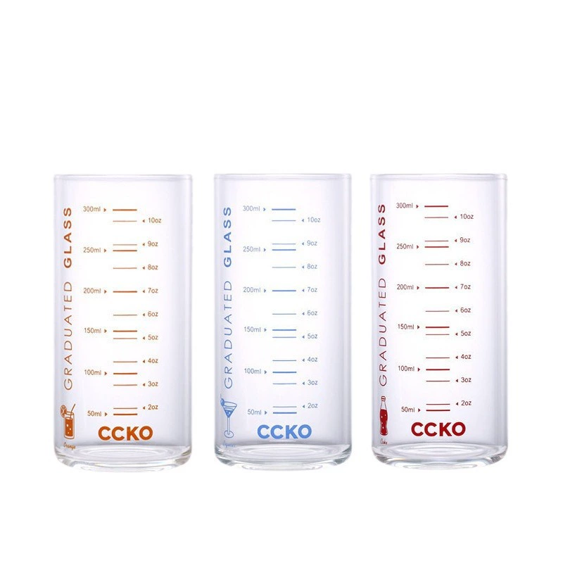 Мерный стакан (CCKO CK9651) 330 мл из боросиликатного стекла с градуировкой