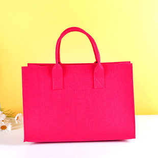 Customized Advertising Gift Bag, Felt Tote Bag, Printed Popular Felt Bag, Shopping Bag, Felt Tote Bag, Custom-Made