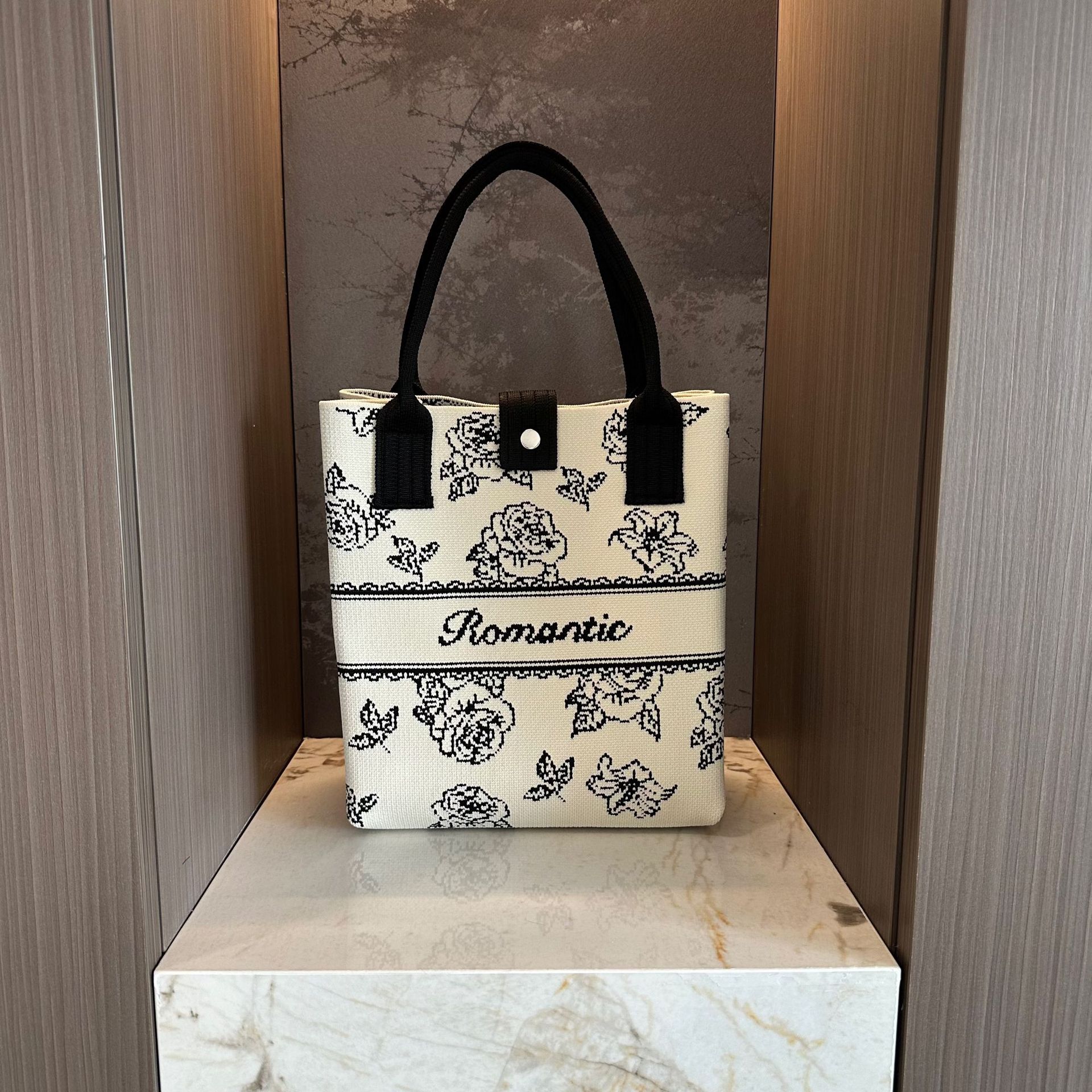 Catuones lindas bolsas de punto bolsas de almacenamiento de viaje pequeño portátil hombro único oblicuo bolsas de teléfono móvil bolsas de mano de mujer versátiles