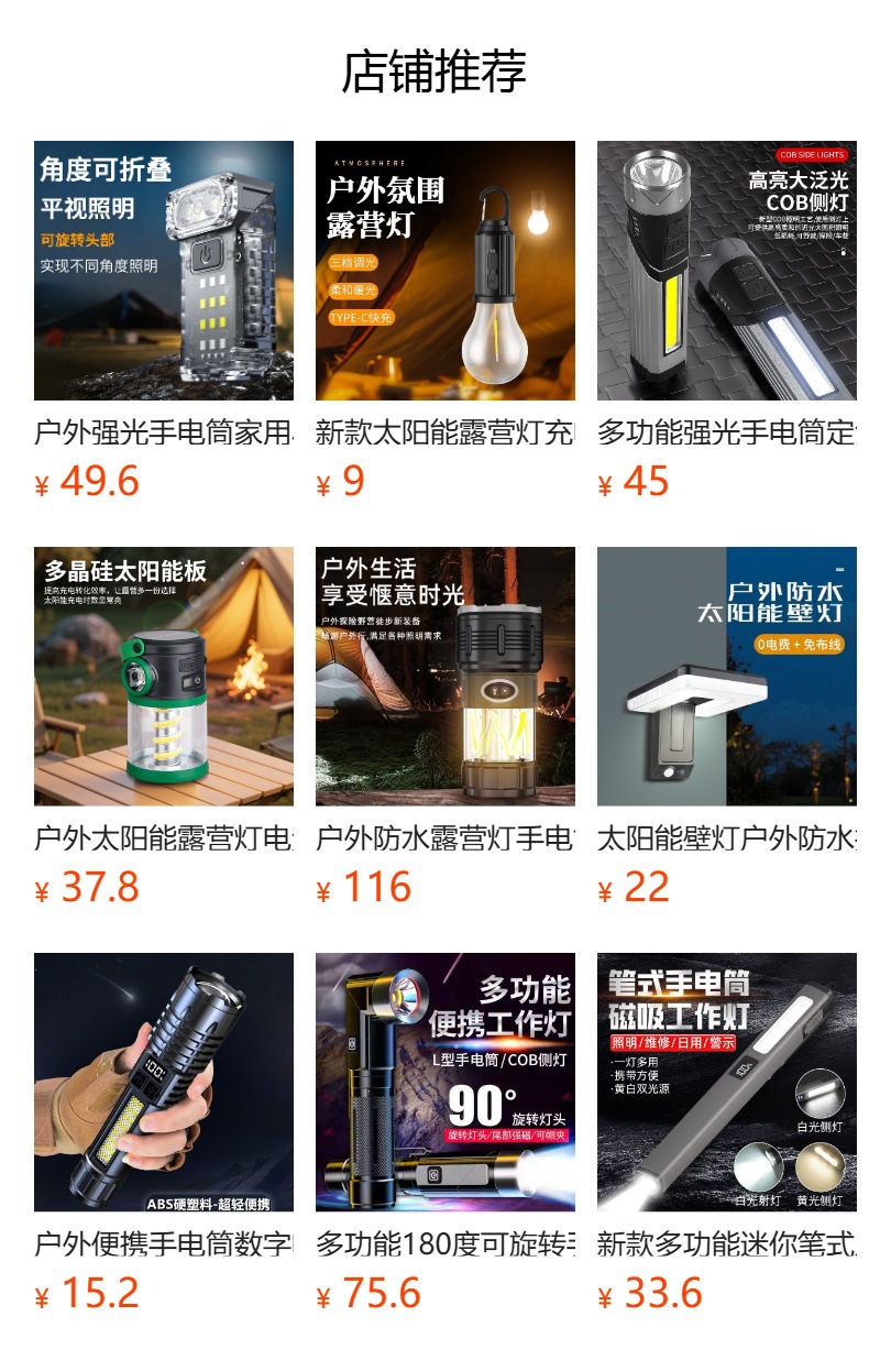 New Cross-Border White Laser Bright Flashlight Outdoor Waterproof Telescopic Zoom Lighting Flashlight Portable Wholesale