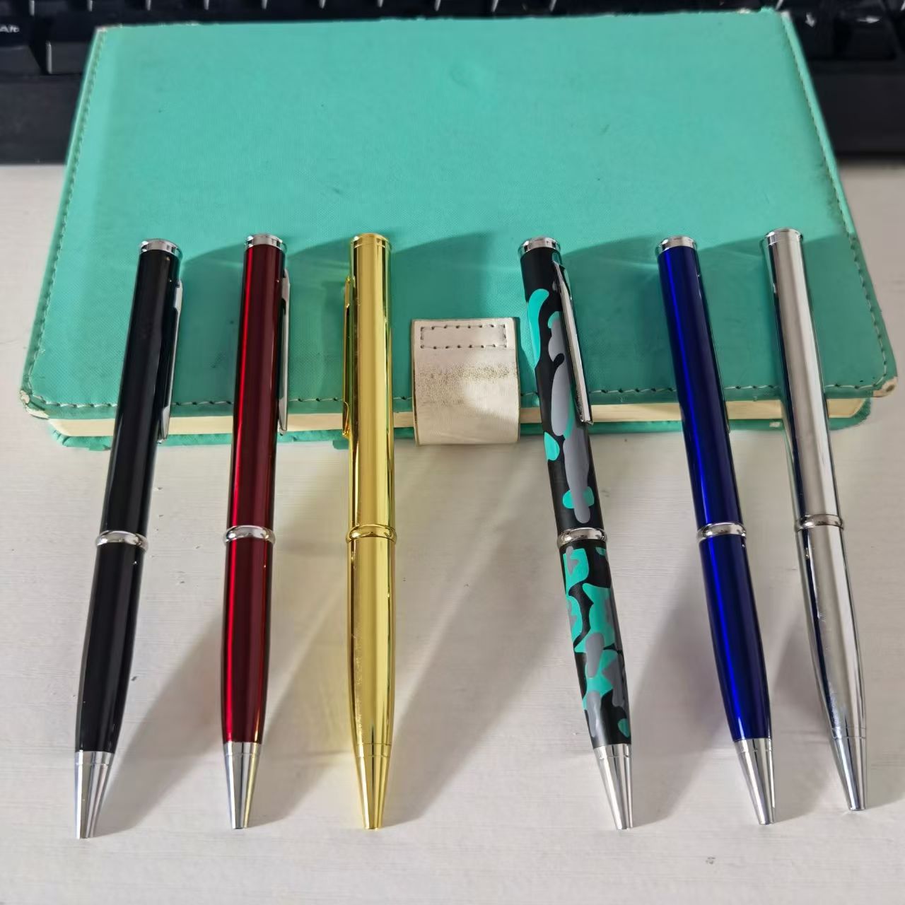 跨境专供金属礼品刀笔多功能圆珠笔户外战术防身笔工具金属刀笔