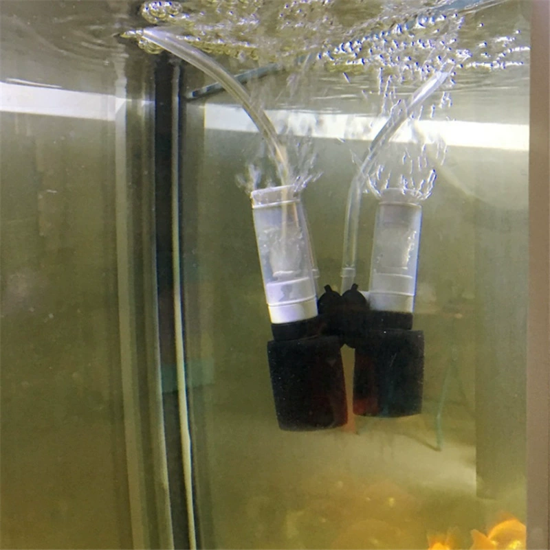 Фильтр для воды Fairy три-в-одном маленький всасывающий сепаратор для рыб обратный газлифт пневматический Электрический фильтр для аквариума