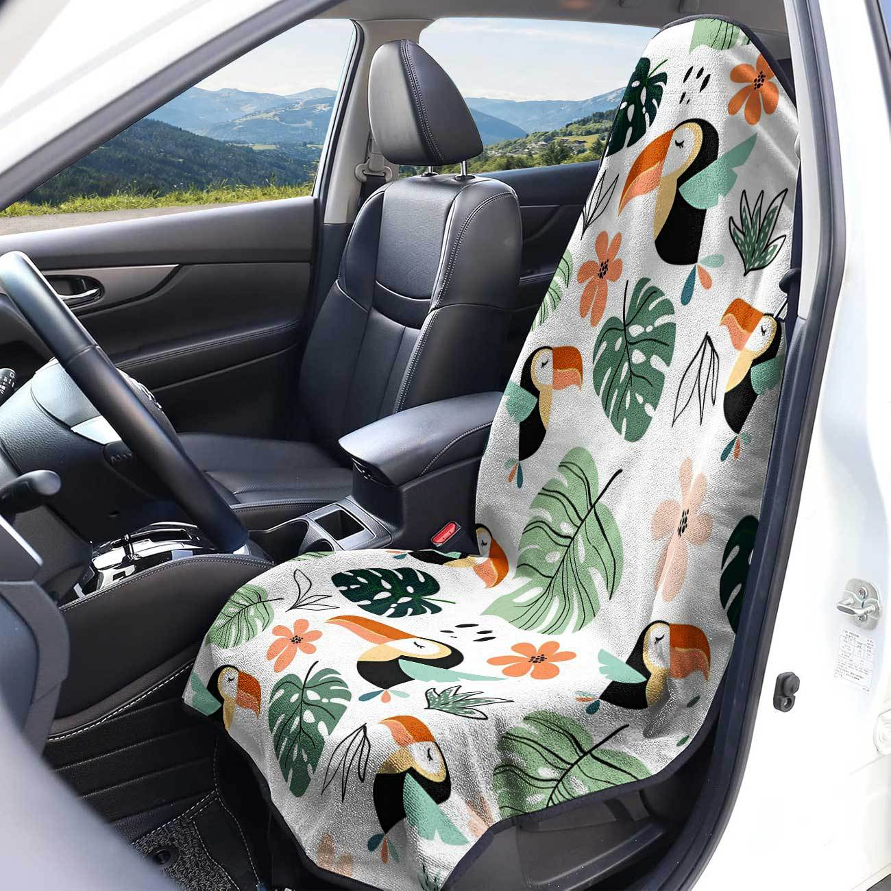 Car seat towel cover front seat protector suitable for gym and exercise, universal for all seasons, car use 44