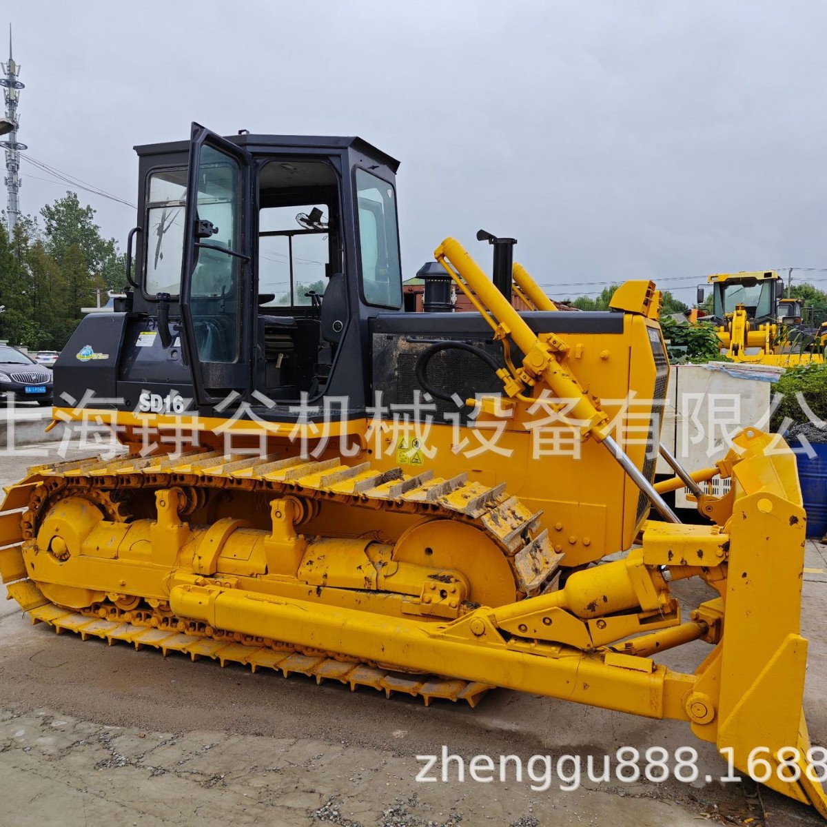 二手山推SD16推土机 履带推土机干地湿地