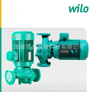 wilo威乐IPL50/175-5.5/2单级卧式铸铁管道循环泵 工业增压泵