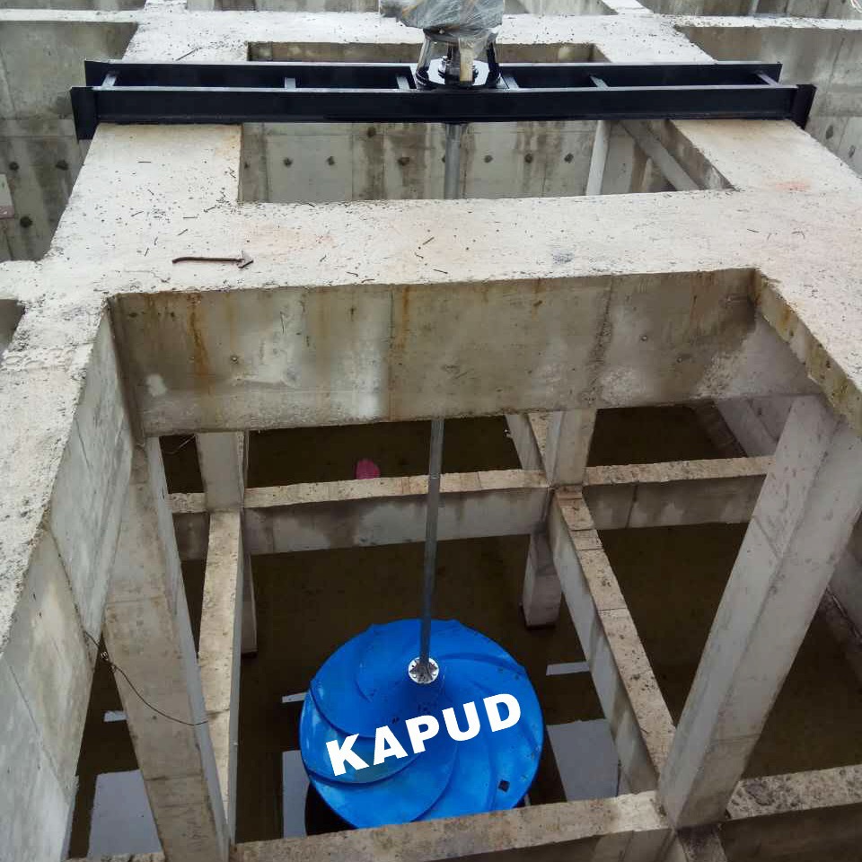 顶式安装双曲面搅拌机 2000mm双曲面叶轮 功率5.5KW