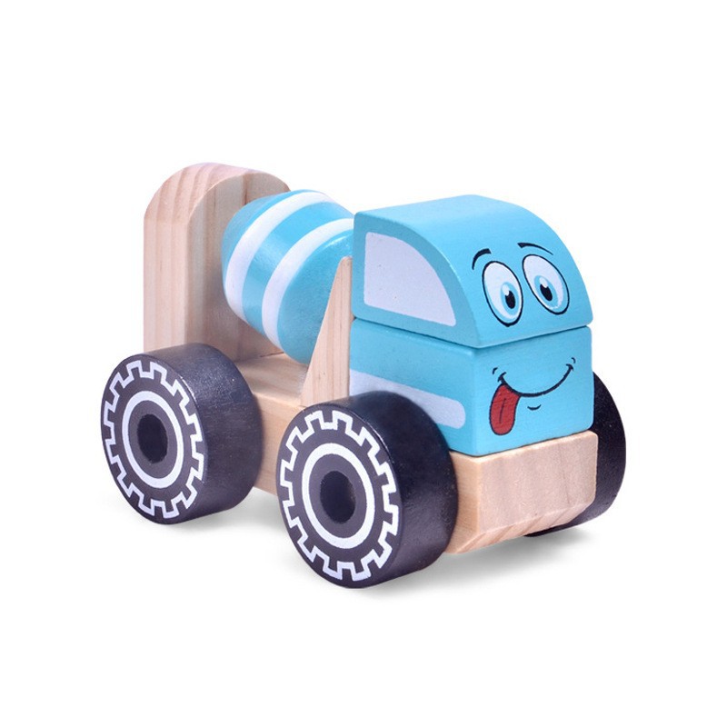 Tren eléctrico de madera Thomas transfronterizo, serie de montaje compatible con juguetes de escena, regalo educativo