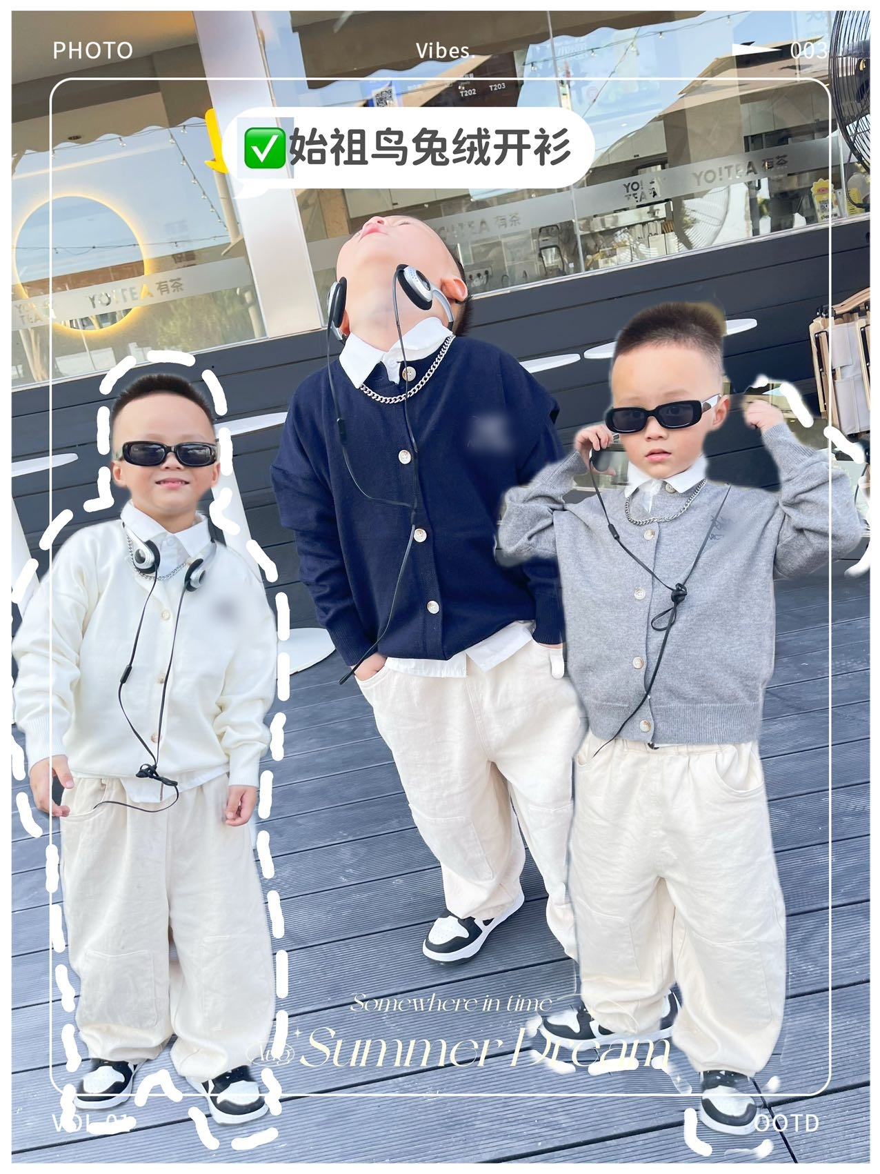 Korean style baby cardigan sweater for boys and girls, embroidered with bird motif, striped design, cross-border exclusive, style 23061, autumn/winter.
