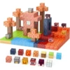 Cross-border quality [Maple Leaf Adventure] 100 particles + color box + storage bag + instruction manual