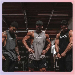 ✅ New Quick-Drying Sports Vest Men's Fitness Outdoor Leisure Elastic Loose Water-Absorbent Sweat-Wicking Vest Trendy Brand Exercise