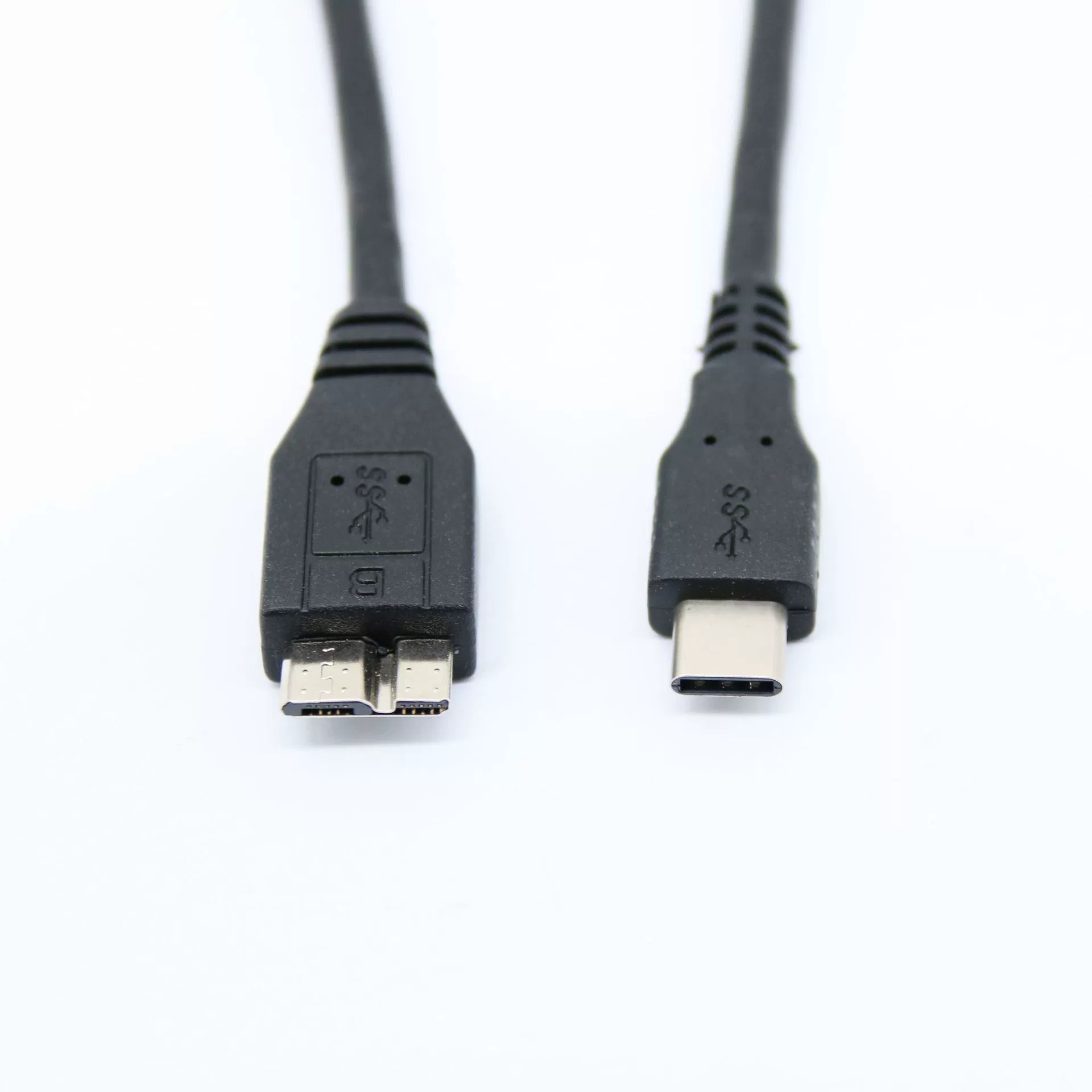 Кабель Type C к Micro USB для мобильного жесткого диска, подходит для компьютерного OTG, кабель на Type-C